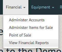 Office Staff Financial dropdown view financial reports.png